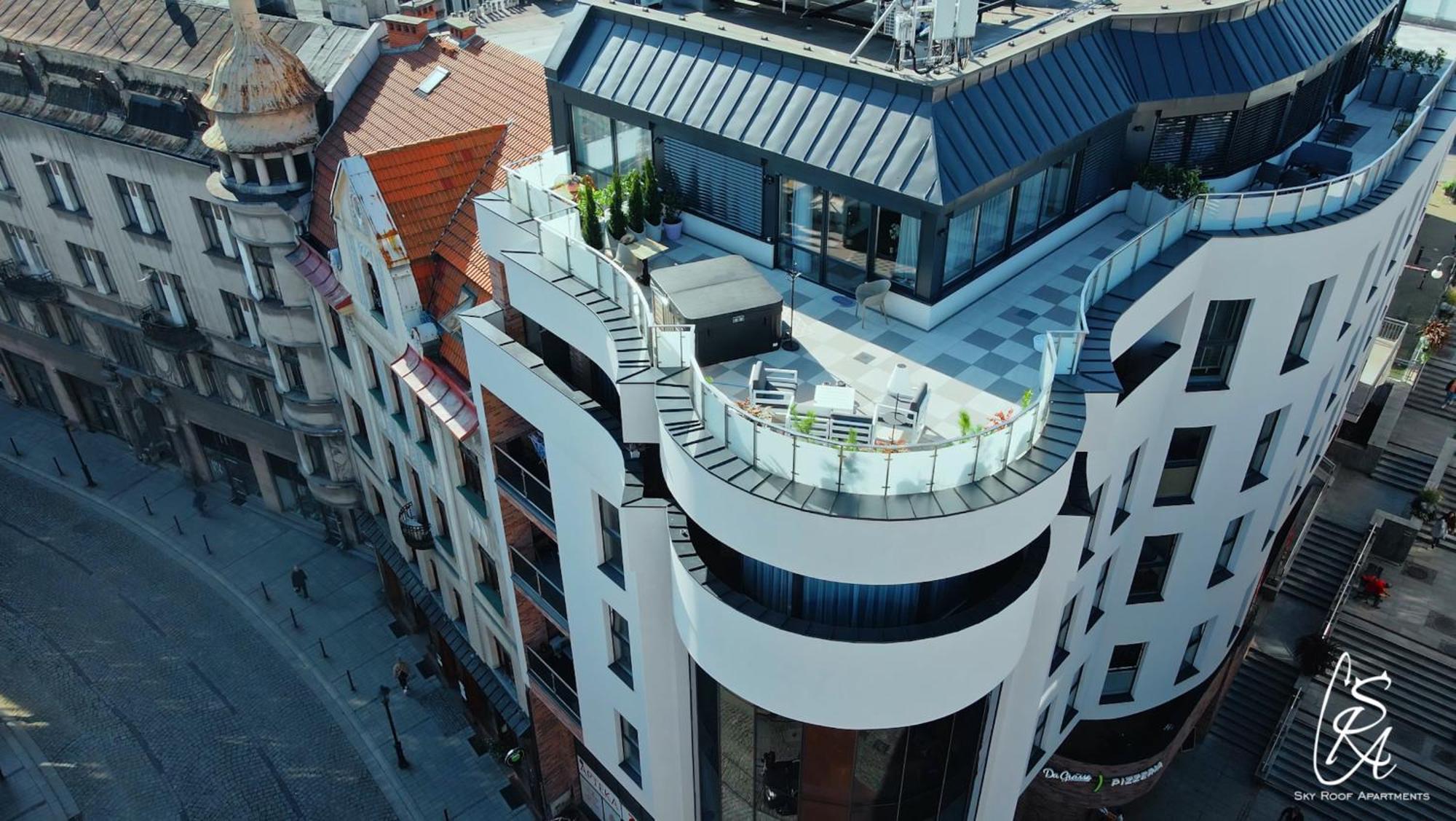 Sky Roof Apartments Bílsko-Bělá Exteriér fotografie